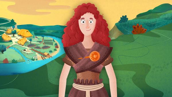Lerne Bruna kennen! Wie ist ihr Leben in der Bronzezeit? Was erlebt sie alles? | Rechte: KiKA/ Silke Zinecker