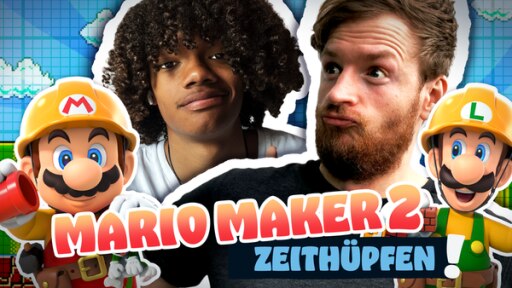 Zeithüpfen mit Super Mario Maker 2 und Maxim | Rechte: Rocket Beans Entertainment / KiKA