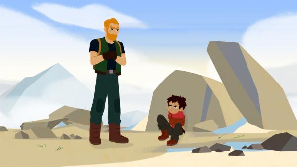 Der fiese Anton (links) hat Sebastian (rechts) hereingelegt. | Rechte: ZDF/Gaumont Animation/PP Animation III Inc.