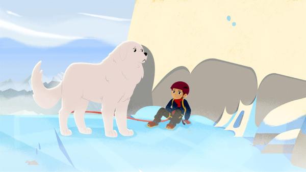 Sebastian auf dem Weg zum namenlosen Gipfel. | Rechte: ZDF/Gaumont Animation/PP Animation III Inc.