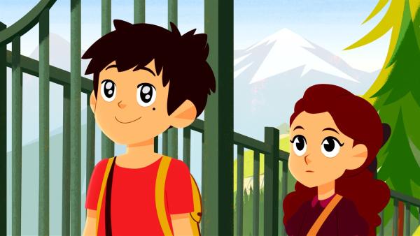 Sebastian (links) träumt davon, ein großer Bergsteiger zu werden. | Rechte: ZDF/Gaumont Animation/PP Animation III Inc.