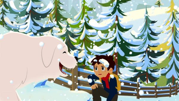 Sebastian verspricht Belle nach der Schule einen Spaziergang zu machen. | Rechte: ZDF/Gaumont Animation/PP Animation III Inc.