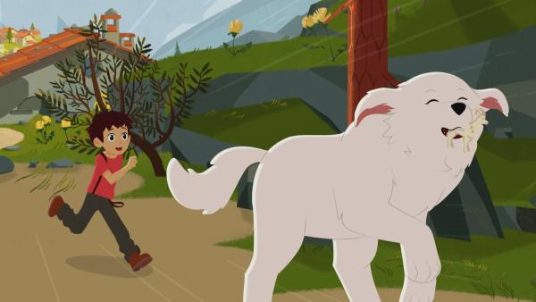 Wo läuft Belle nur mit dem Glücksbringer hin? | Rechte: ZDF/Gaumont Animation/PP Animation III Inc.