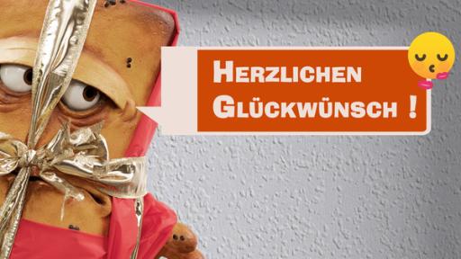 Bernd Sprüche - Herzlichen Glückwunsch | Rechte: KiKA/Colourbox.de