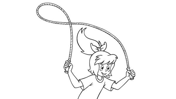 Bibi springt Seil | Rechte: kika
