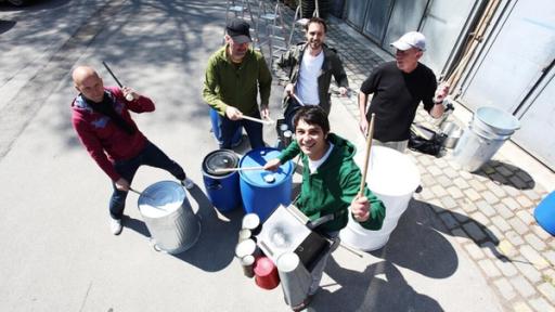 Der Schlagzeug-Check | Checker Can (vorn) mit "Power Percussion"