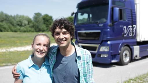 Checker Can | Rechte: br Der LKW-Check / Can mit Ingenieurin und LKW-Fahrerin Maria