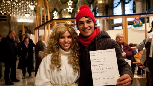 Checker Can | Rechte: BR/megaherz gmbh/Hans-Florian Hopfner Der Christkind-Check / Checker Can mit dem Wiener Christkindl.