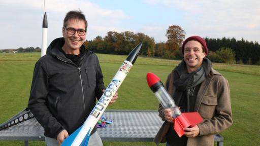 Der Raketen-Check | Checker Tobi mit Modellraketen-Tüftler Robert.