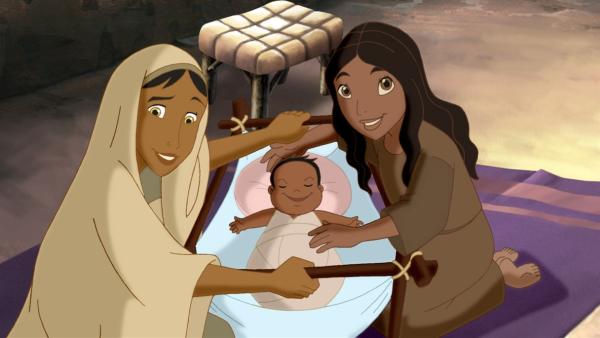 Das Baby wurde in letzter Minute gerettet. Alle sind glücklich. | Rechte: KiKA/Cross Media/Beta/Trickompany 2010