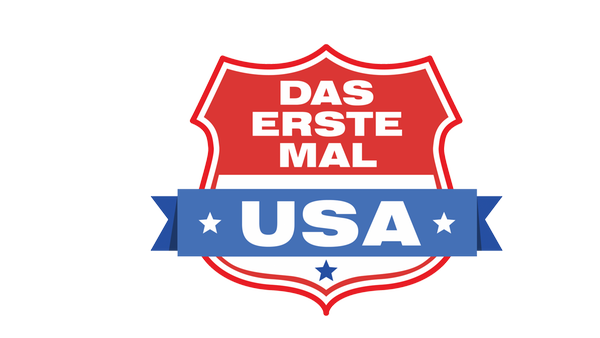 Logo "Das erste Mal ... USA!" | Rechte: ZDF