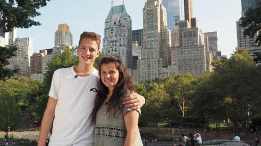 Louisa und Philipp in New York