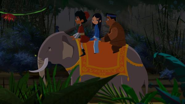 Marco, Shila und Luigi sind auf dem Weg durch Indien. | Rechte: MDR/2013 MotionWorks, Marco Polo