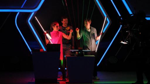 Martis Laser-Musikshow | Rechte: KiKA Martis Laser-Musikshow | Rechte: KiKA
