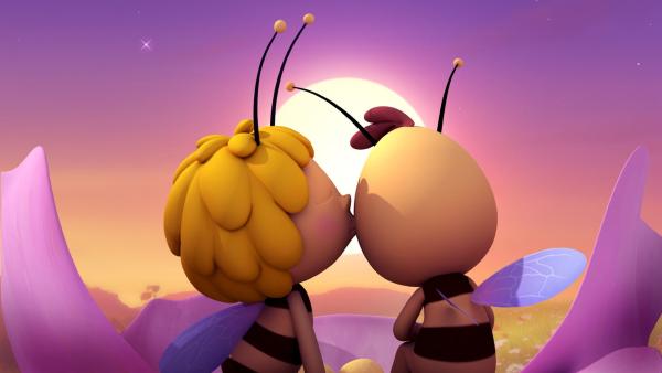 Maja und Willi sind unzertrennliche Freunde. | Rechte: ZDF/Studio100 Animation