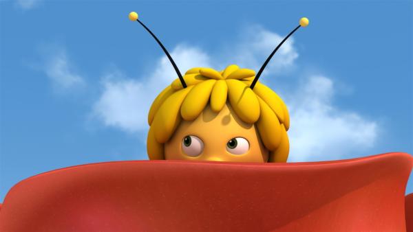 Maja ist einer ungewöhnlichen Sache auf der Spur. | Rechte: ZDF/Studio100 Animation