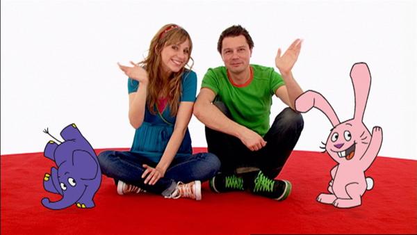 Tanja und André präsentieren die lustigsten Abenteuer von Elefant und Hase.