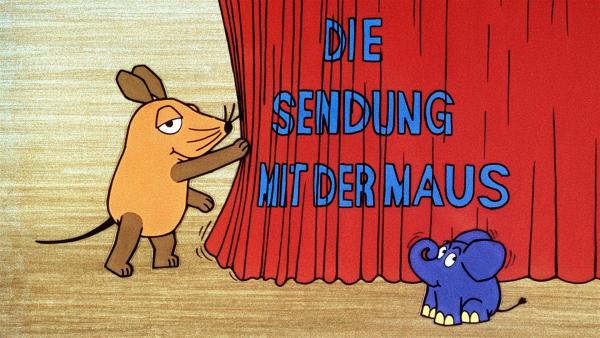 Die Maus und ihr Freund, der kleine blaue Elefant