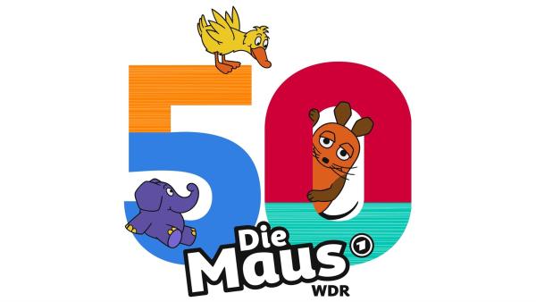 Logo "50 Jahre Maus" | Rechte: WDR
