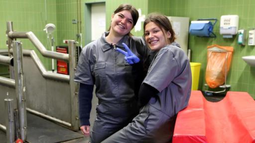 Florentin und Sienna beim Tierarzt