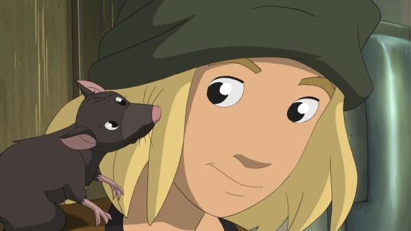 Jojo und seine Ratte Django. | Rechte: ZDF/WunderWerk 2012