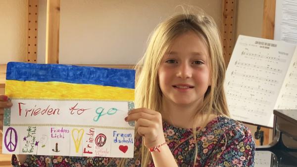 #Wir für die Ukraine - Thalia und Leander aus Deutschland | Rechte: RBB