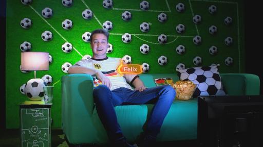 Felix im Fußballfieber