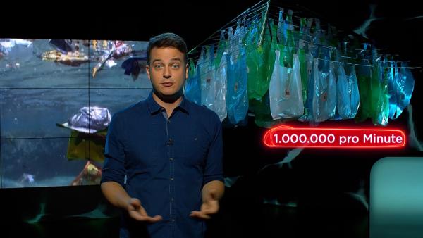 Weltweit werden pro Minute eine Million Plastiktüten verbraucht. Unfassbar, oder? | Rechte: KiKA