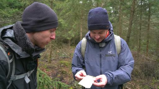 Felix mit Survivaltrainer Dominik