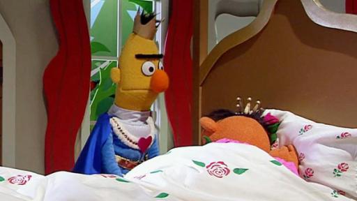 Bert am Bett von Ernie