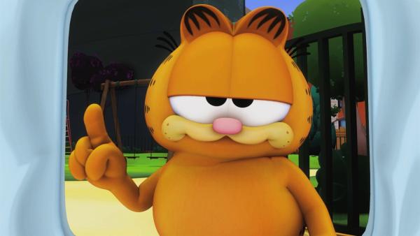 Garfield ist völlig übermüdet. | Rechte: HR/Dargaud Media/MediaToon/Paws Inc./France 3