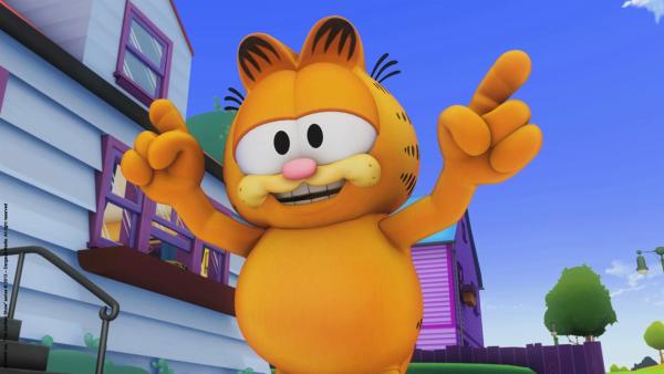 Garfield weiß, wo die Torte zu finden ist. | Rechte: HR/Dargaud Media/MediaToon/Paws Inc./France 3