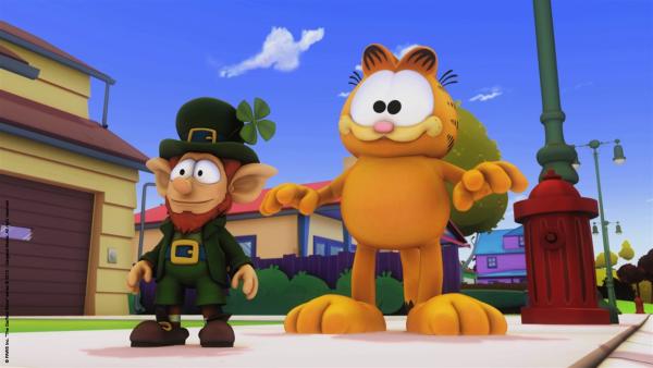 Garfield und Paddy, der kleine Zauberkobold | Rechte: HR/Dargaud Media/MediaToon/Paws Inc./France 3