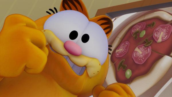 Garfield plagen bereits Wahnvorstellungen. | Rechte: HR/DARGAUD MEDIA