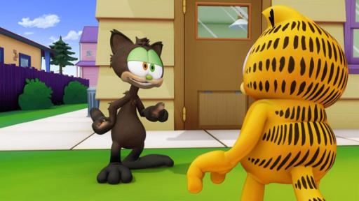 Garfield trifft den traurigen Kater Jonah.