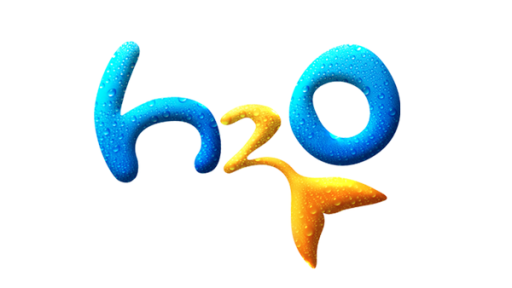 Logo "h2o - Plötzlich Meerjungfrau"