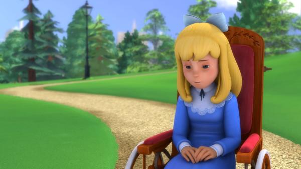 Clara wurde allein zurückgelassen und ist traurig. | Rechte: ZDF/Studio 100 Animation/Heidi Productions Pty. Limited
