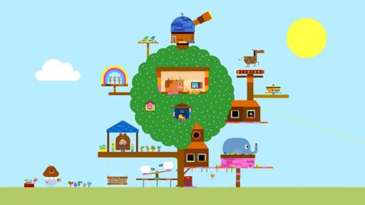 Das Baumhaus ist zu klein geworden und Duggee hilft den Qurilies dabei, es zu umzubauen.