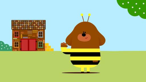 Duggee kennt sich gut aus mit Bienen und Honig – fast so gut wie ein Umker