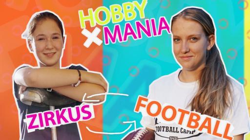American Footballplayerinnen vs. Trapezkünstlerin | Rechte: MDR/Cine Impuls Hobbymania American Footballplayerinnen vs. Trapezkünstlerin