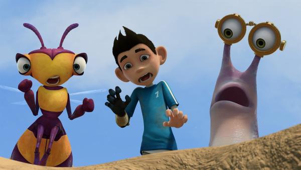 Willow, Zak und Syd machen eine überraschende Entdeckung. | Rechte: KiKA/One Animation PTE LTD.