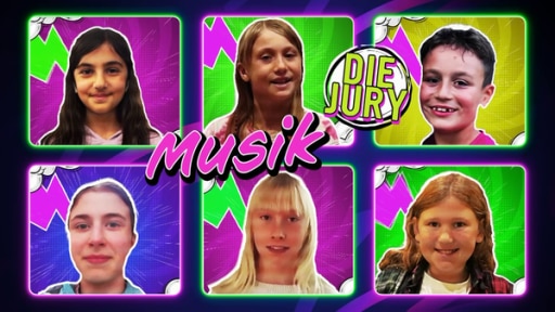 Diese Kinder sind beim KiKA Award in der Jury für die Kategorie "Musik".