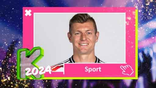 Toni Kroos gewinnt den KiKA Award in der Kategorie "Sport".