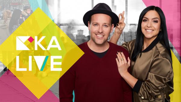 Die KiKA LIVE Moderatoren Ben und Jess | Rechte: KiKA/Bernd Jaworek