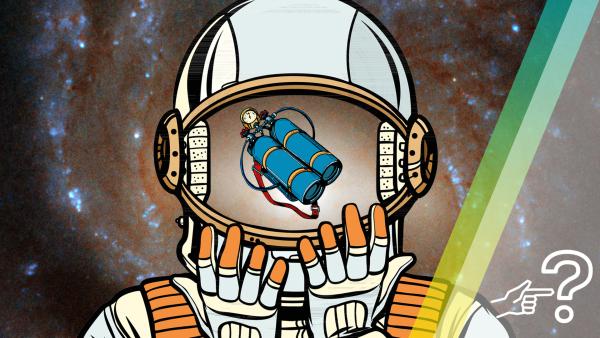Maxi fragt: Was passiert, wenn es keinen Sauerstoff mehr auf der ISS gibt? | Rechte: KiKA