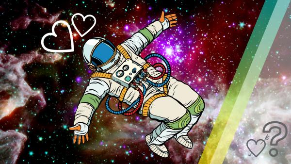 Maja fragt: Was ist das schönste, was ihr als Astronautin erleben werdet? | Rechte: KiKA / NASA / Colourbox