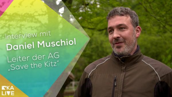 Daniel Muschiol - Leiter der AG "Save the Kitz" | Rechte: KiKA