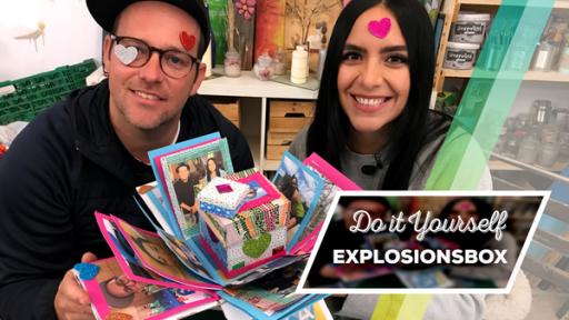 Ben und Jess basteln eine Explosionsbox