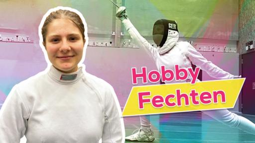 Sarah trifft Fechterin Eva und lässt sich von ihr zeigen, was man für ihr Hobby an Technik, Motivation und Geschick braucht.