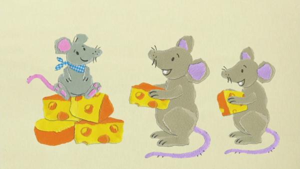 Die kleine Maus und der Löwe feiern Geburtstag | Rechte: KiKA